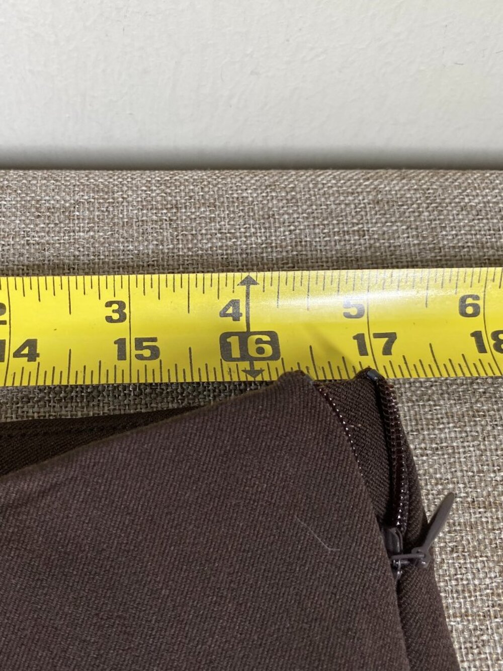 Talbots Dress Pants Women's 12 Mid Rise Brown Office Career NWT - Picture 10 of 14